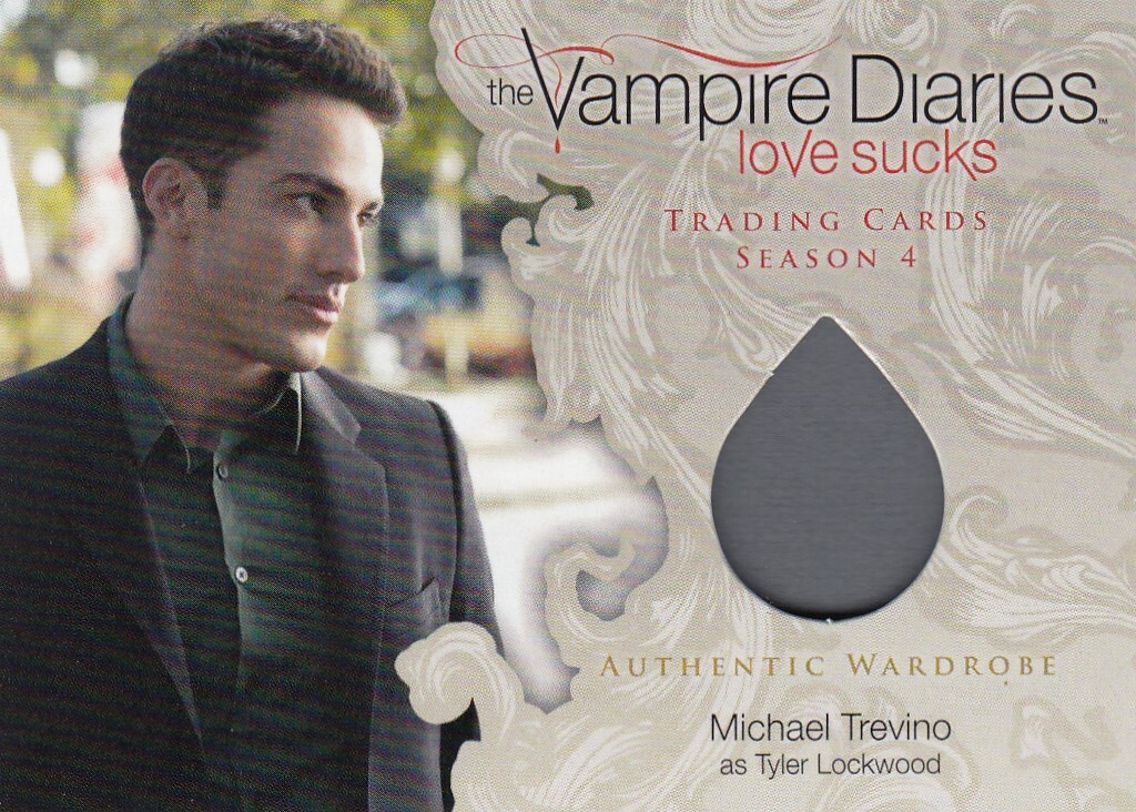 The Vampire Diaries Season 4 Costume Wardrobe / Autograph Auto Card