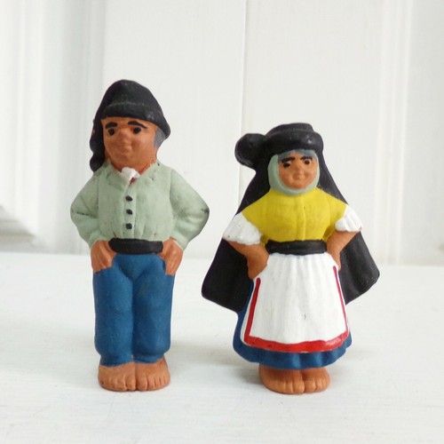 Vintage Portuguese Bordallo clay NAZARE 