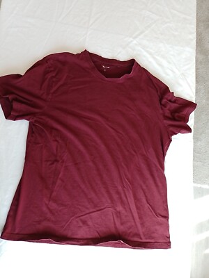 Herren T Shirts TU Man Größe L Kurzarm Rot 26921