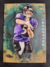 2014 Topps Inception Joe Flacco Card #4 Ravens