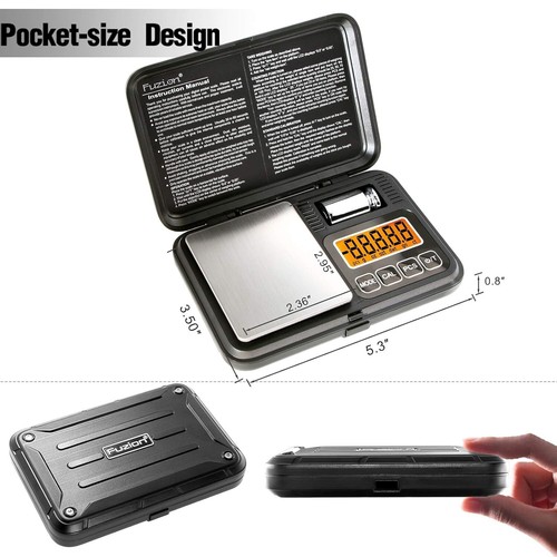 200g Pocket Scale with Multiple Weighing Modes & Tare Function for Jewelry - Picture 6 of 9