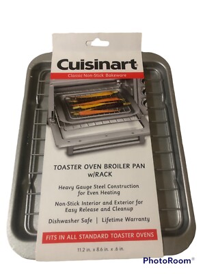 Cuisinart Chef's Classic Non-Stick Toaster Oven Broiler Pan with Rack