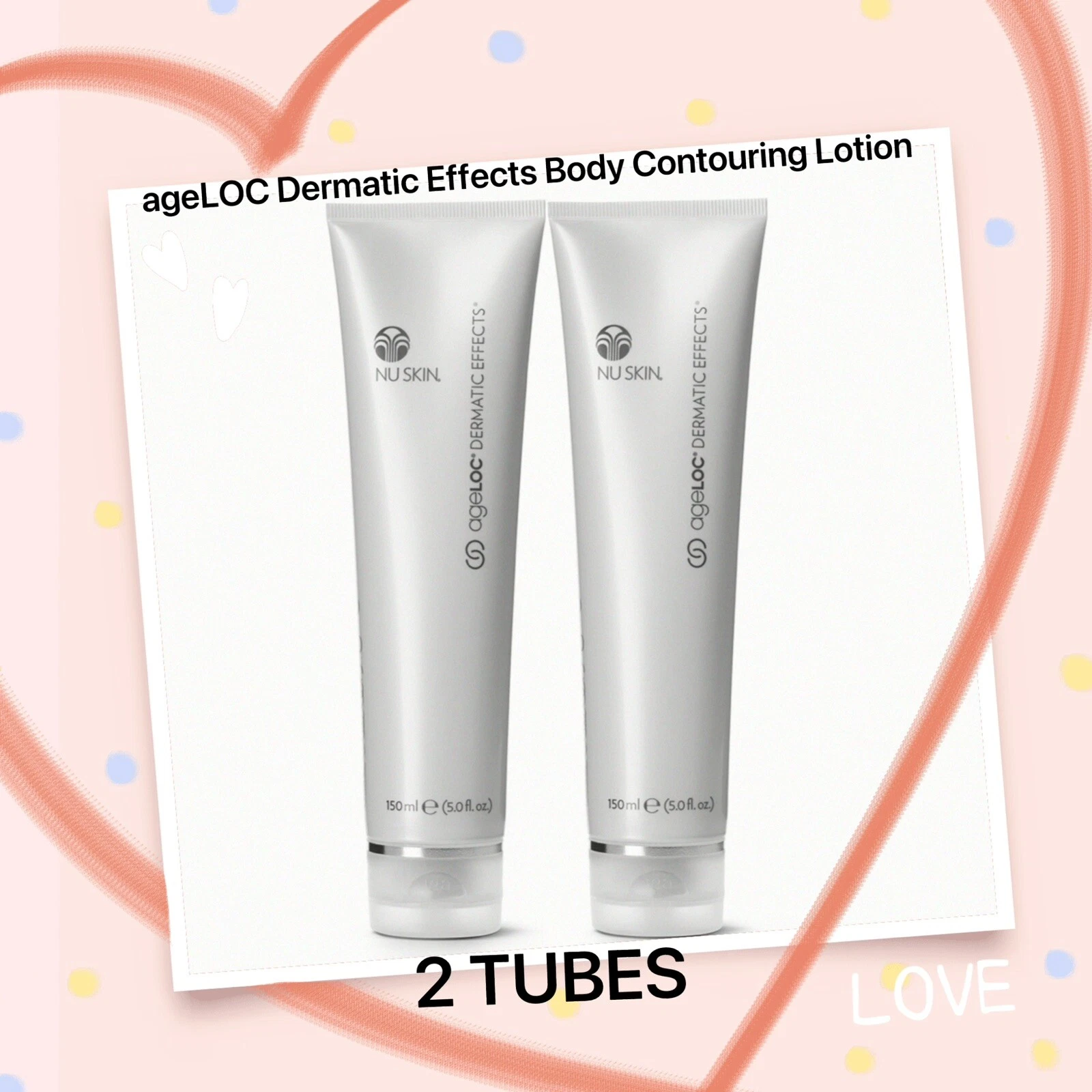 2X NuSkin Ageloc Dermatic Effects 150ml Authentic Nu Skin Exp 03/2027