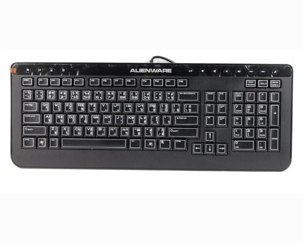Dell Alienware Black Wired USB Keyboard SK-8165 KXP9G | eBay UK