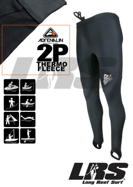 NEW Adrenalin Thermal 2P Fleece Long Pants Superstretch Lycra Mens & Womens