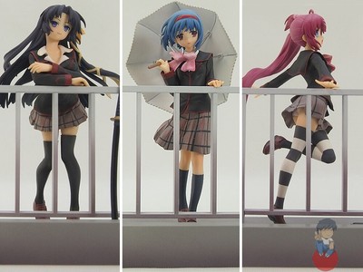 Little Busters! FuRyu PRIZE Complete Figure - Yuiko, Mio, Haruka | Vari