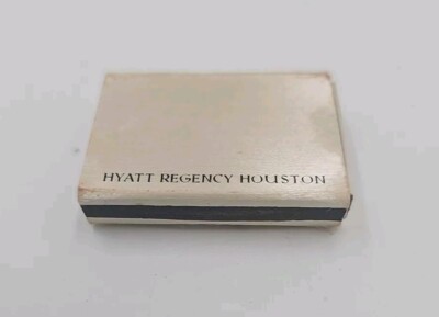 Vintage Hyatt Regency Houston, TX Matchbox Rare.