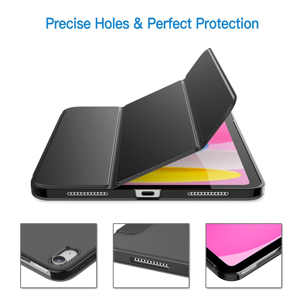 2 Protections de pare-chocs 36 X 5,5 cm noir