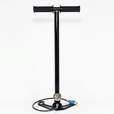 Acecare PCP  Air Pump 300bar 4500psi Hand Pump 4 Stage for Paintball Tank Black