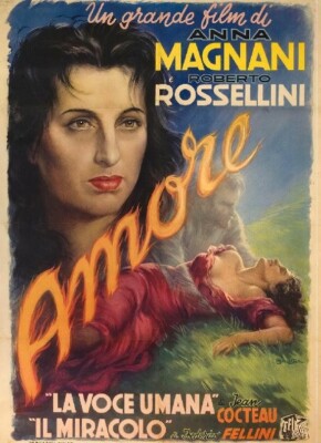 AMORE (1948)  L  AMORE Roberto Rossellini -  Anna Magnani, Federico Fellini DVD