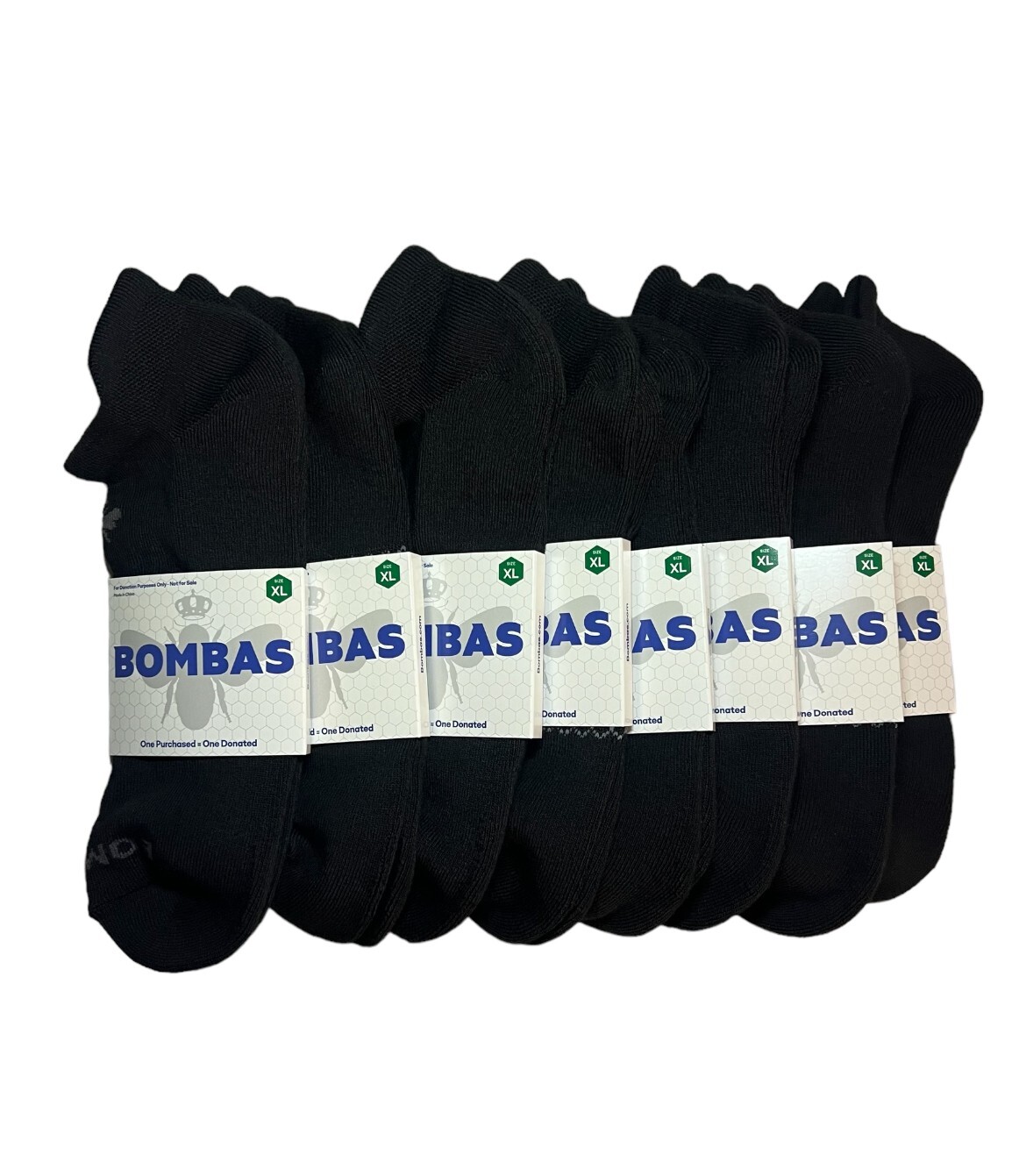Bombas Socks Unisex Ankle Size XL Men's Woman's Ankle Socks Lot Of 8 Pairs-image