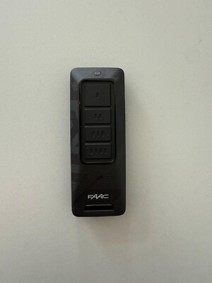 FAAC XT4 FDS 4 Channel Black Remote Control 433 868 MHz 787018
