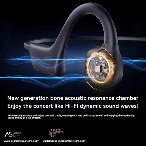 Secure ear hook Bone Conduction Headphones Running & Cycling - Zdjęcie 11 z 14