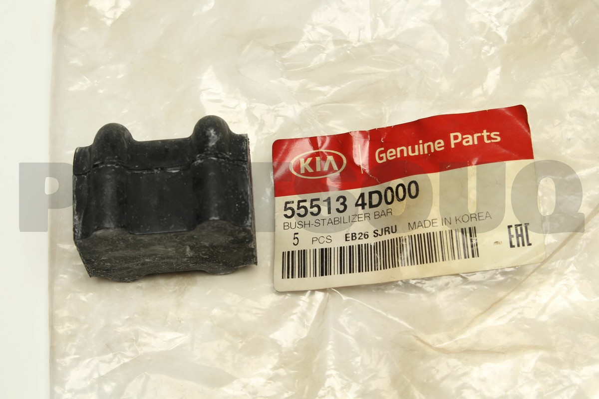 555134D000 Genuine Hyundai / KIA BUSH-STABI | eBay
