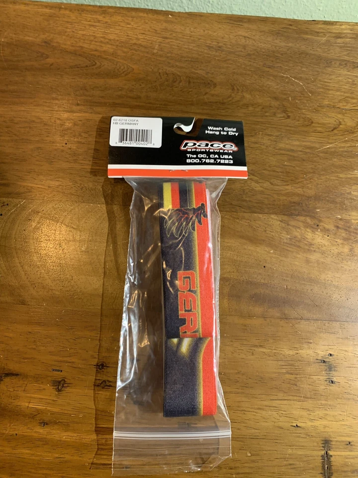 Faixa de cabeça vintage para bicicleta ciclismo Pace Alemanha - Imagem 2 de 2