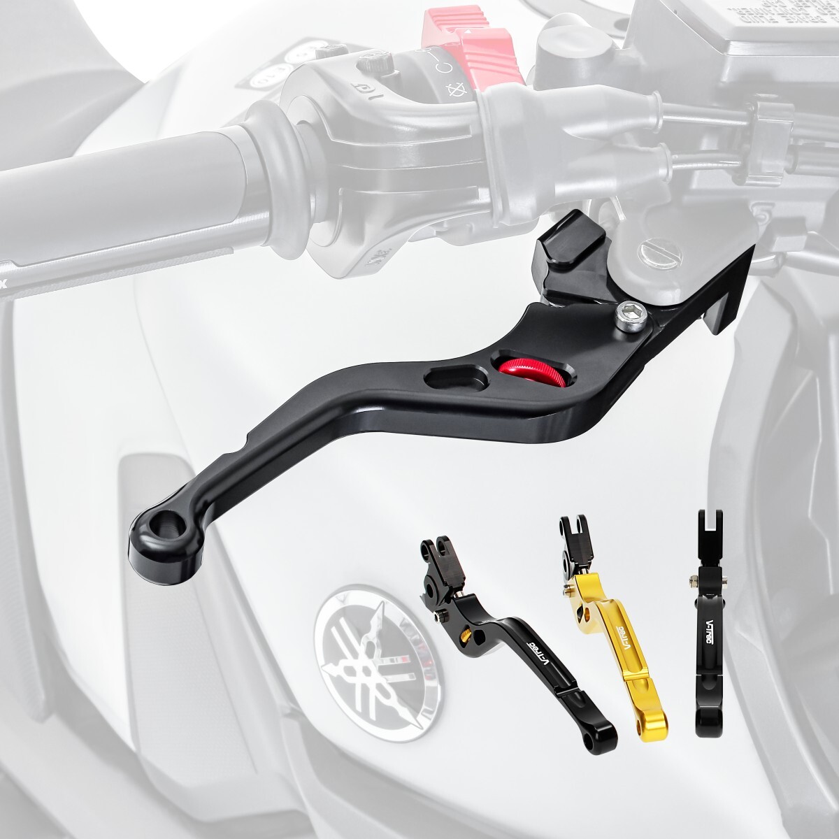 V-Trec VX Safety Motorrad Kupplung Bremshebel-Set Für Suzuki GSX-R-1000 01-04 Mi