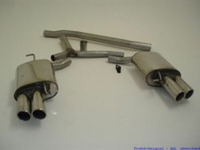 FMS 3 Zoll 76mm Duplex-Anlage Edelstahl Audi A5 Sportback (B8,09-) 3.0TDI 180kW