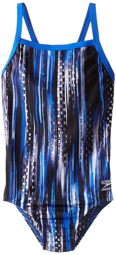 Speedo Girls' Endurance+ Deep Within Flyback-Y Competition Swimsuit - sz 6/22 - Picture 6 of 10