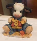 1997 Mary's Moo Moos “BUILDING EIGHT HOOFY WISHES” Age 8 Cow With Blocks #319236 — photo 1