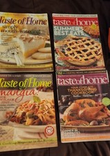 Set of Four Taste of Home Magazines