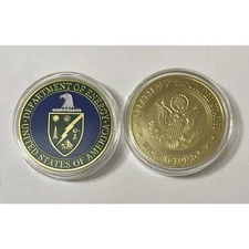 DOE US Department of ENERGY US Government Challenge Coin