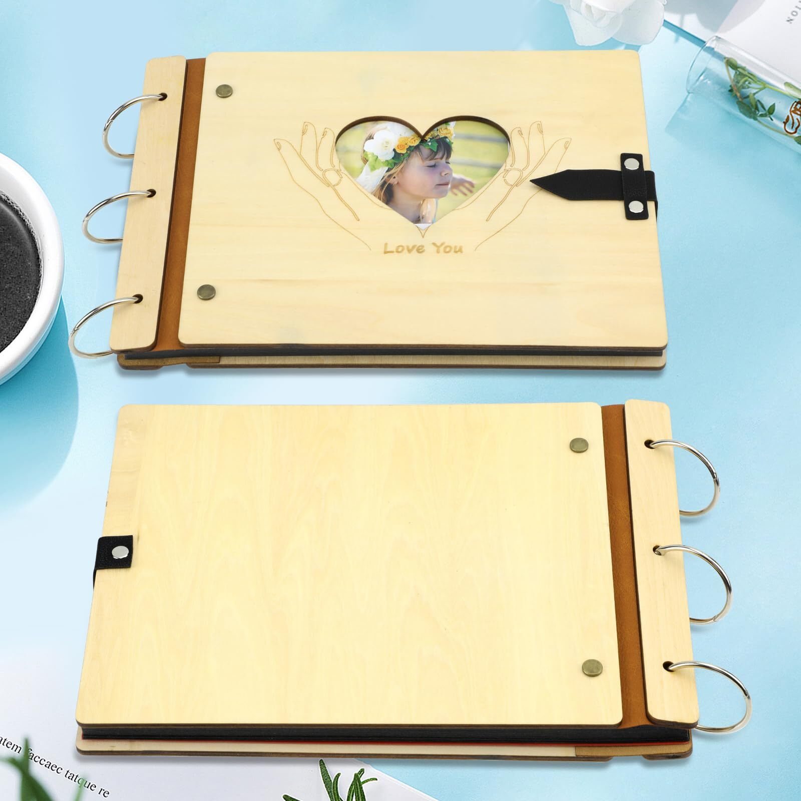 Scrapbook Couples Photo Album Love Scrapbook Memory Photo Book Family Christm...