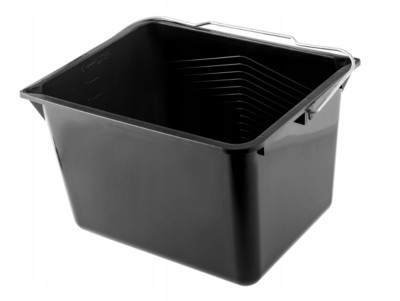 Farbeimer 6L 8L 12L 15L 19L Eimer Putzeimer Kunststoffeimer Kübel SCHWARZ / ROT