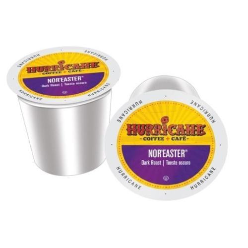 Hurricane Noreaster Coffee Single Serve Cups for Keurig K Cup Brewers
