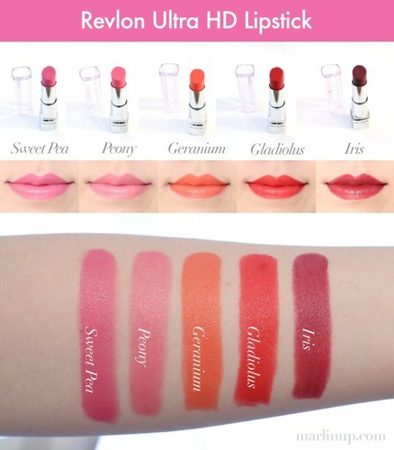 REVLON ULTRA HD+LUSTROUS LIPSTICK LEUCHTENDE FARBEN WAX FREE TECHNOLOGIE 19VARIA - Bild 49 von 79