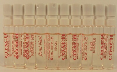 Coach Floral Blush Eau de Parfum Spray Lot of 25 Vials NEW
