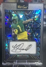 2023 Wild Card Noah Sewell WildChrome Sealed Auto [1/4] Oregon Ducks WCG-72