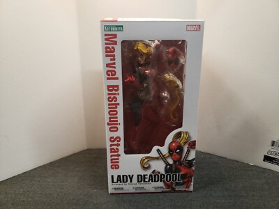 MARVEL BISHOUJO LADY DEADPOOL 1/7 PVC Figure Kotobukiya *flaw