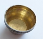 Vintage Russian 1950s Soviet Era USSR 875 Sterling Silver Salt Cellar Hallmarked — photo 6