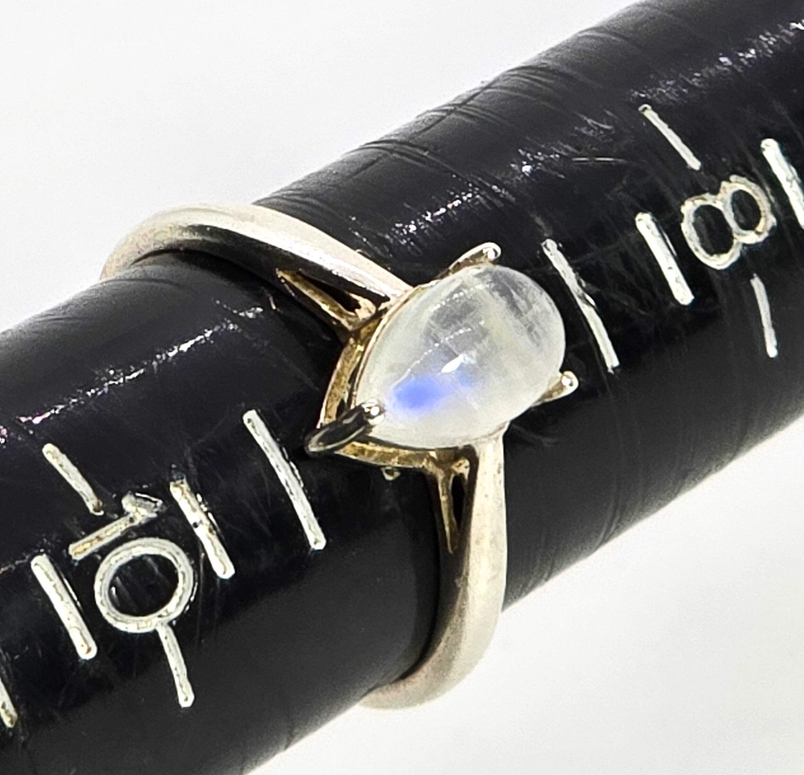 STS Chuck Clemency Blue moonstone gemstone sterli… - image 7