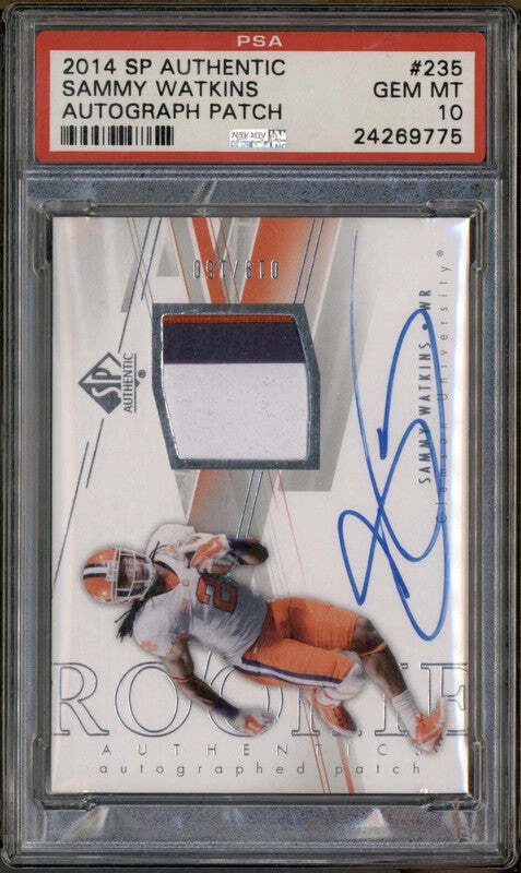 Sammy Watkins SP Authentic #235 Autograph Patch