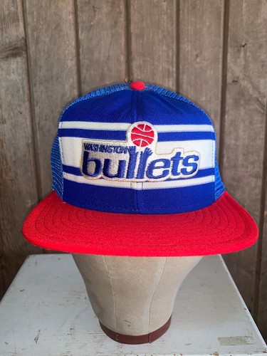 VINTAGE 80s Rare Washington Bullets NBA 
