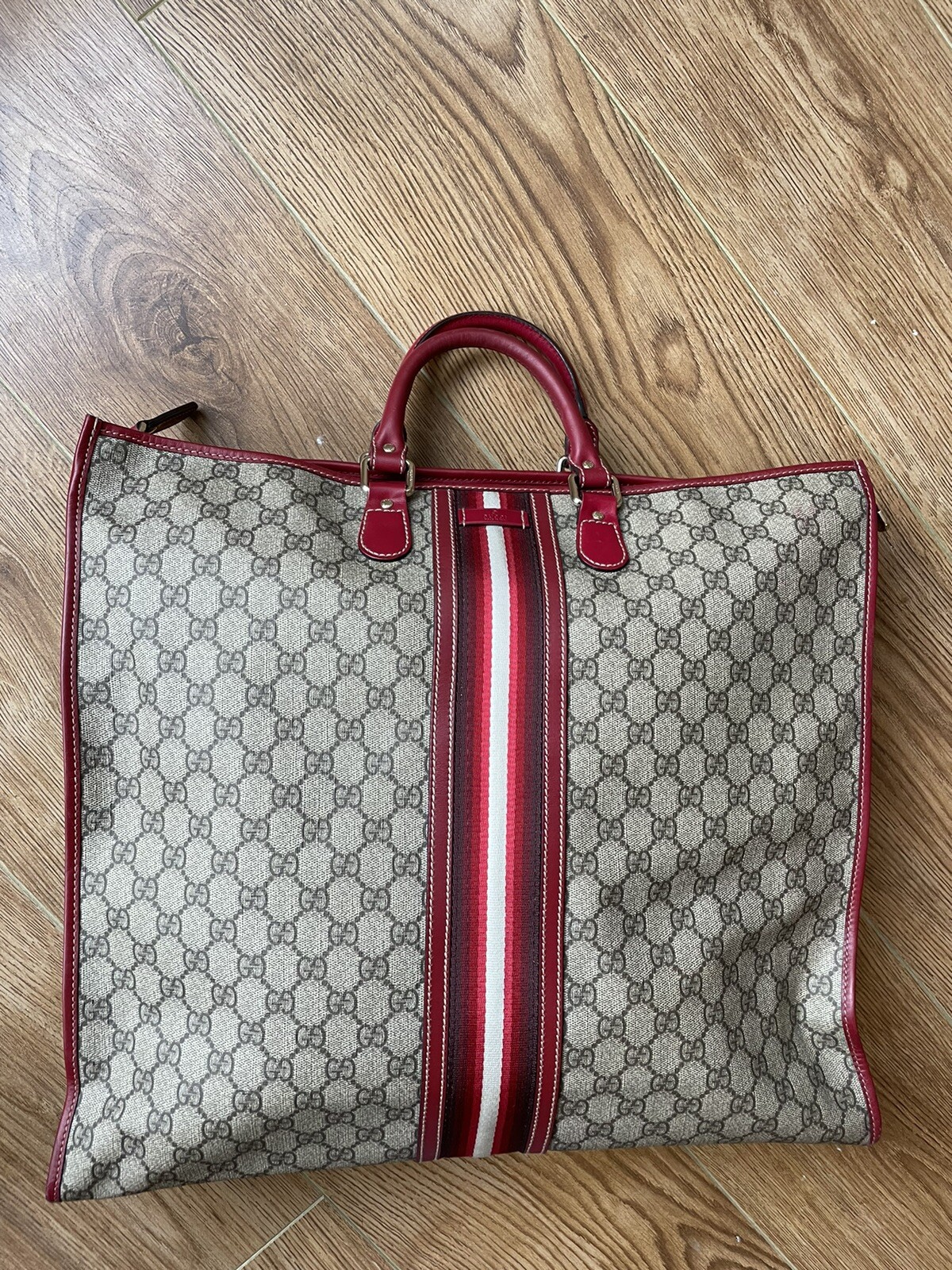 gucci monogram tote bag