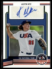 2023 Panini Stars & Stripes USA Baseball #18U2-AN Austin Nye