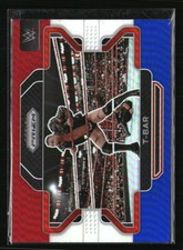 T-Bar 2022 Panini Prizm WWE Prizms Red White and Blue #32 Wrestling Card