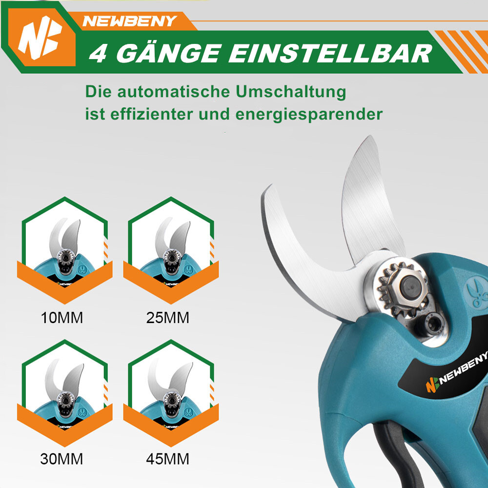 18V Elektrisch Akku Astschere Stschneider Gartenschere Strauchschere Für MakitaB