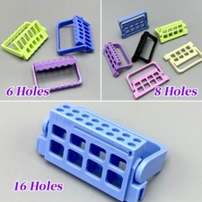Dental Endo Files Block Holder Stand Autoclave Disinfection Holder 6/8/16 Holes
