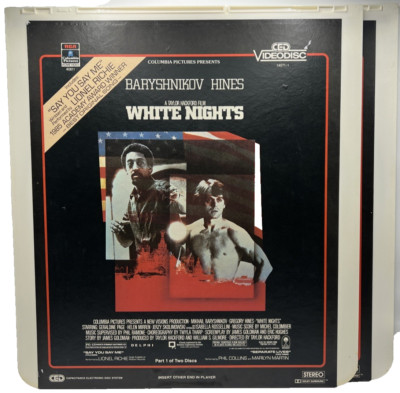 White Nights (1985) RCA CED VideoDisc Selectavision Disc 1 & 2