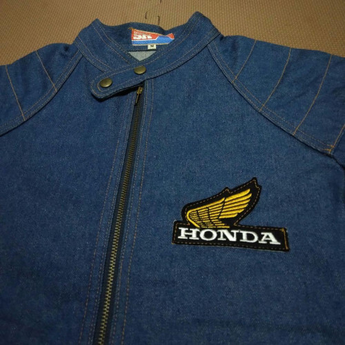 Unused Honda 80s 90s vintage riders denim jacket Size M Unused Honda 80s 90s vintage riders denim jacket Size M