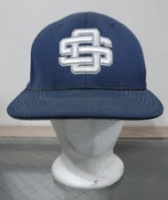 VTG San Diego Padres Baseball Cap Hat Navy Blue Size 7 1/4 Team MLB The Game