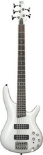Ibanez SR305E 5 String Electric Bass Pearl White SR305E-PW w/ Soft Case