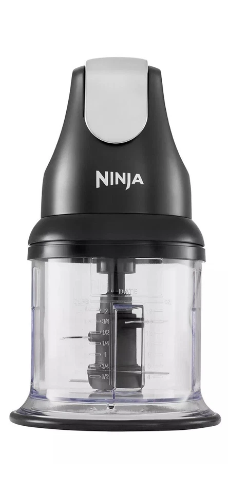 Ninja Original Professional Chopper With Two Stackable’s NJ1002UKBK 200W - Black - Image 2 of 4