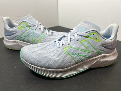 New Balance FuelCell Propel V3 Blue Green Women's Size 10.5 Running WFCPRCL3