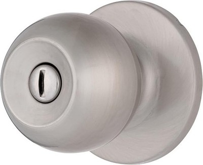 Brinks Heavy Duty Interior Non-Locking Round Door Knob Antique Brass 2115-109