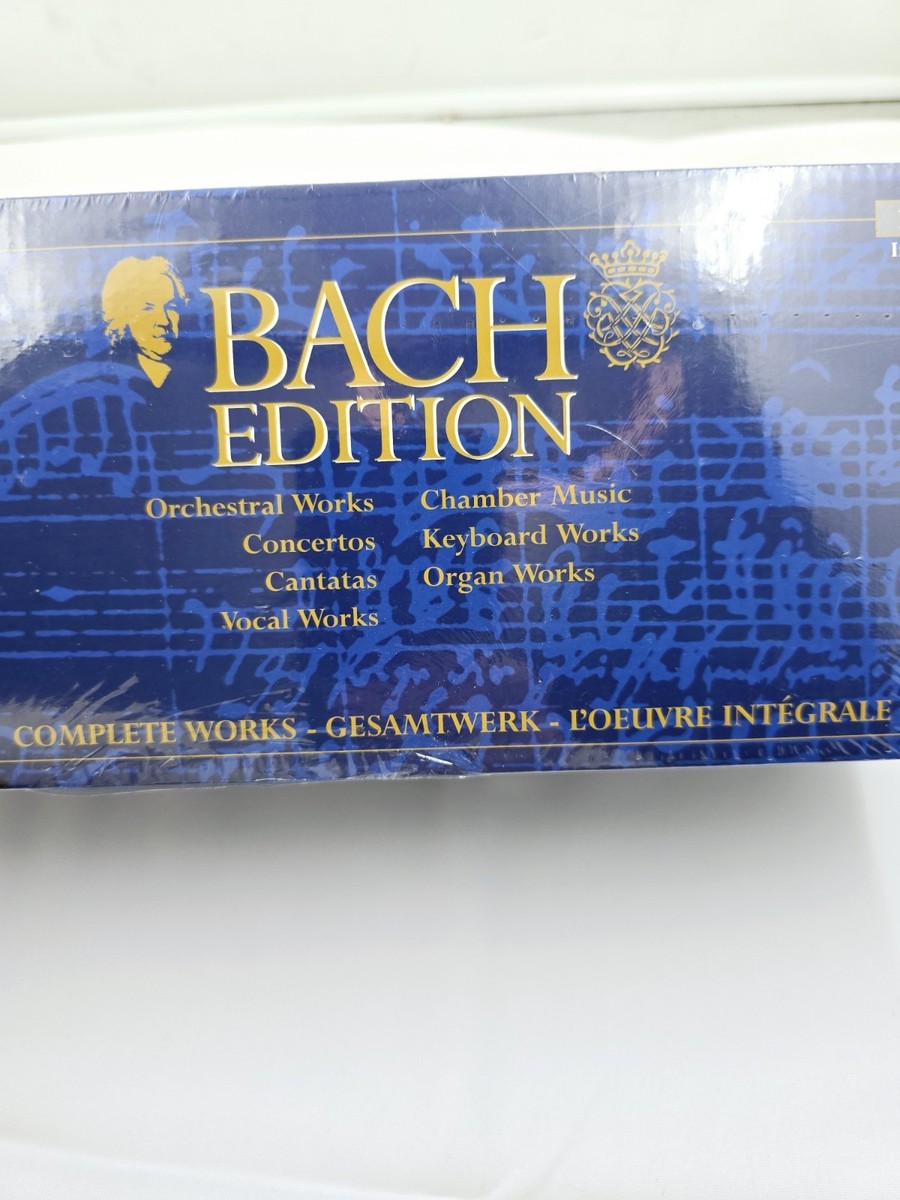 バッハ EDITION 155 CD BOX Bach Edition: Complete Works (CD, Nov-2006, 155 Discs