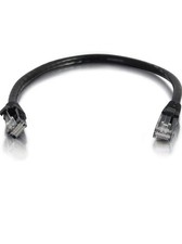 C2G 1m Cat6 Booted Unshielded (UTP) Network Patch Cable - Black